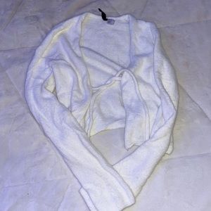 H&M tie cardigan